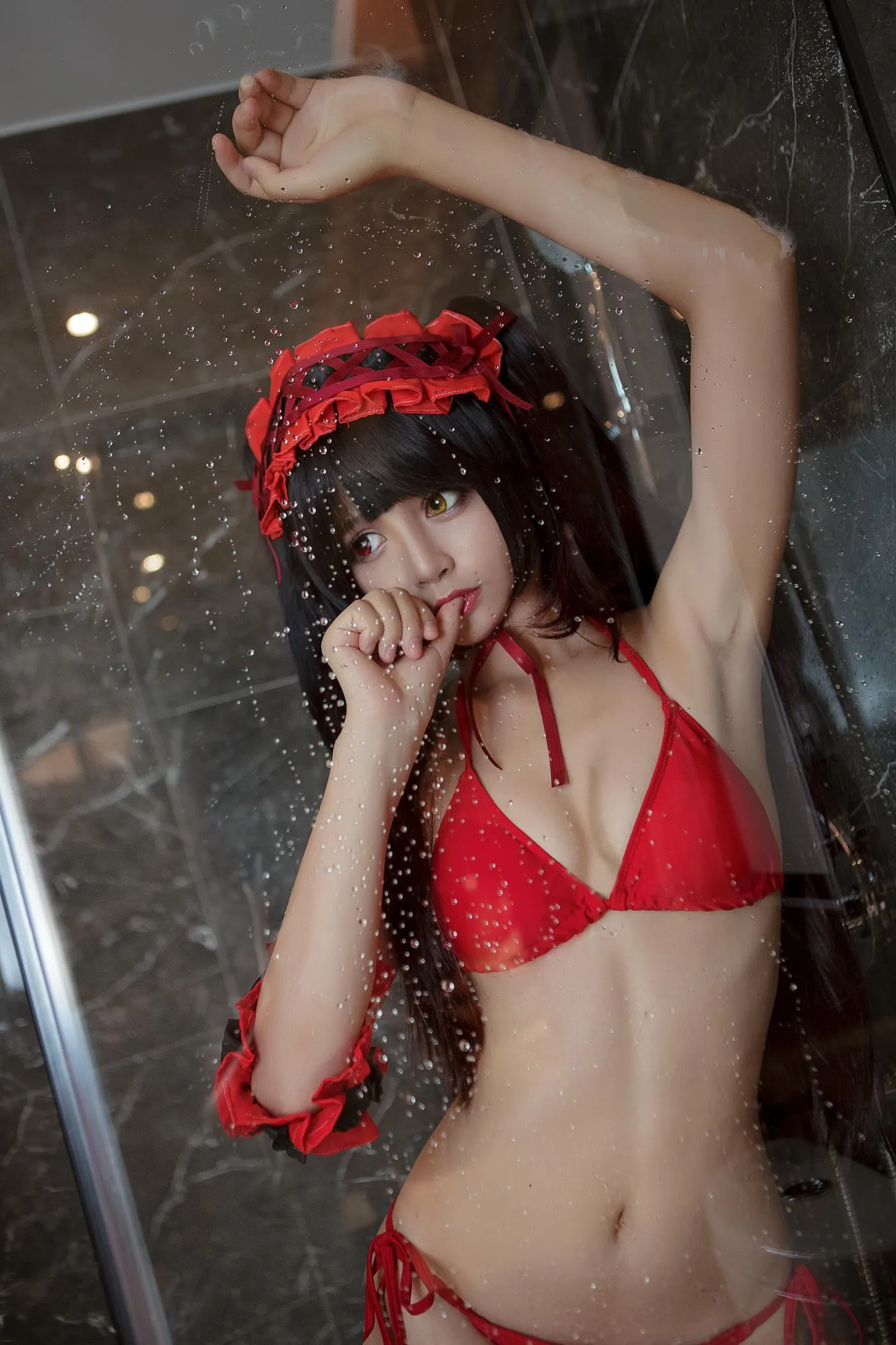 秋山AkI – NO.02 狂三泳装 [16P]插图4